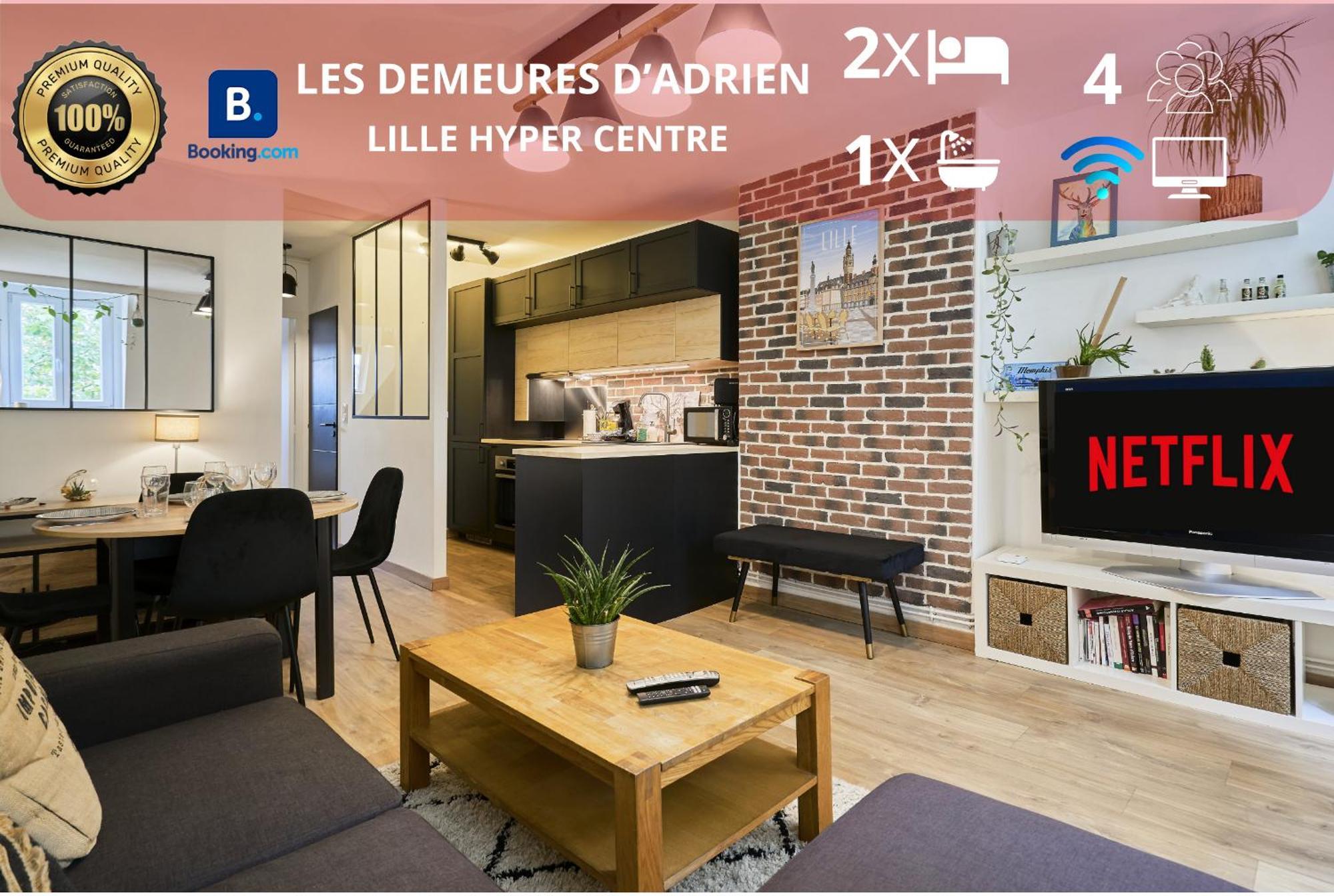 Apartmán Beaux Arts - Les Demeures D'Adrien Lille Exteriér fotografie